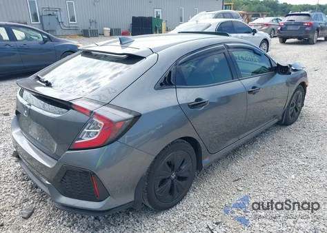 2017 Honda Civic Ex from USA, damaged, VIN SHHFK7H57HU206747